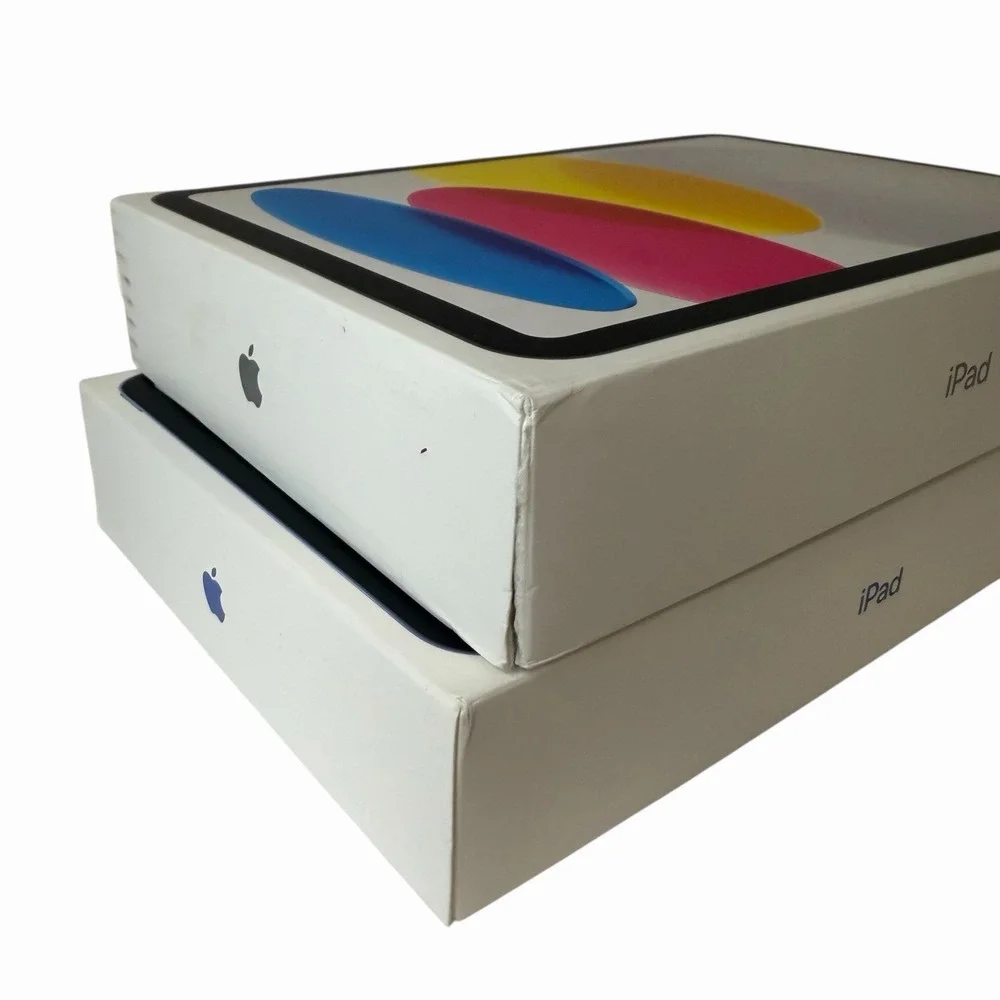 iPad A16 11th Generation 128GB A3354 Wifi 2025 Set Of 2‎ Boxes Only Blue Silver